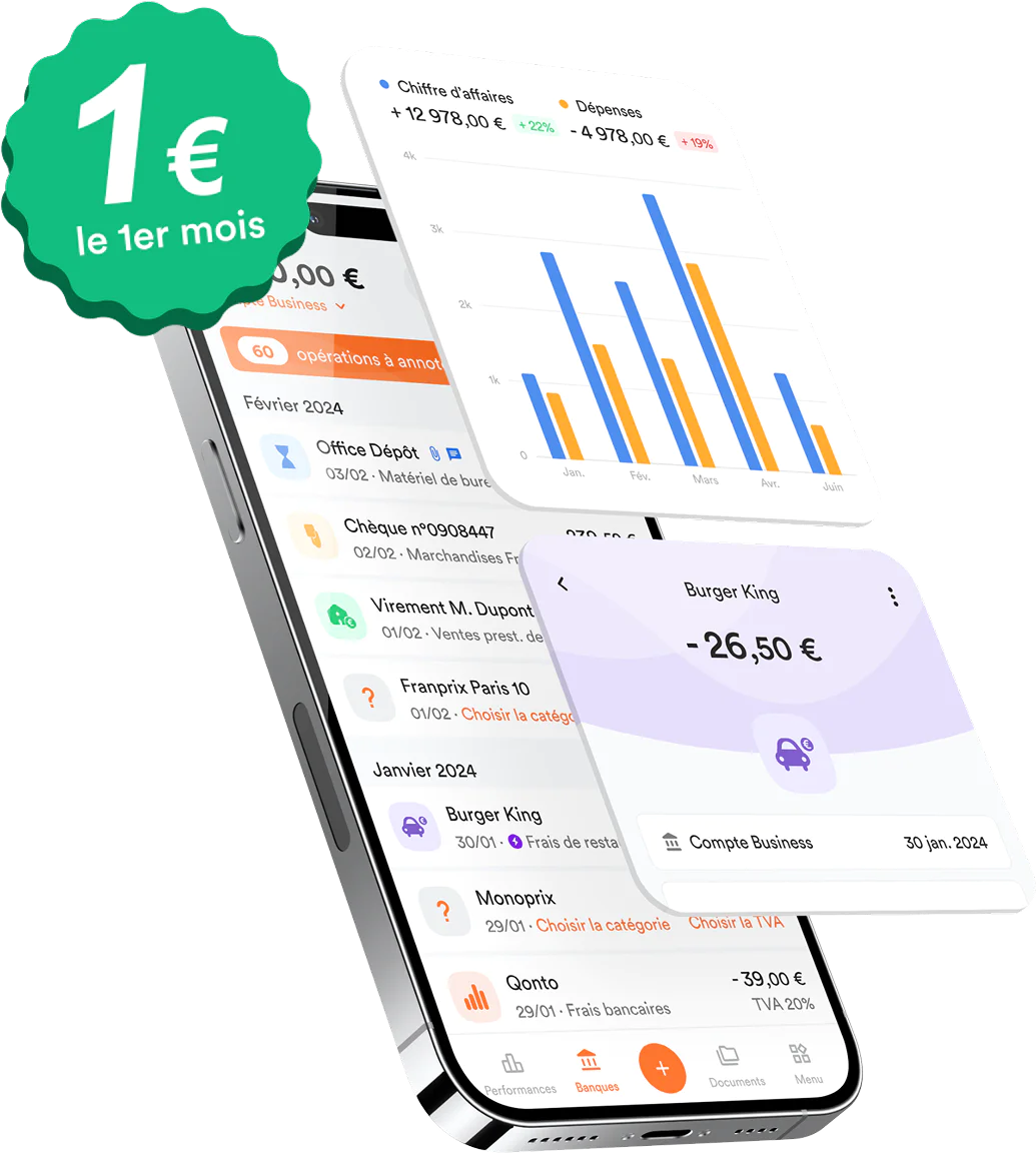 Visuel de l'application sur iOS